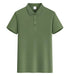 EU Size POLO Customized LOGO Polo Shirt Men Summer Men&
