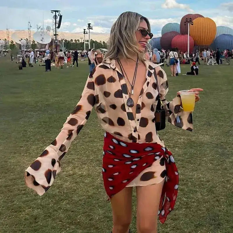 Sexy Leopard Print Women&