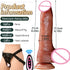 Realistic Heating Dildo Remote Control Vibrators for Women Dildo Vibration Sex Machine Telescopic Electric Dildo Penis Sex Toys SHOPEZRA L.L.C.