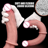 Double Ended Dildo Realistic Double Sided Big Long Thick Dildos with Veins Vaginal Anal Huge Adult Penis Sex Toys for Lesbian SHOPEZRA L.L.C.