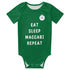 Maccabi MHFC Haifa Green Apes Baby Bodysuit Unisex Shirt Newborn Onesie Boy Girl Undershirt Outfit Baby Romper SHOPEZRA L.L.C.