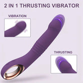 Impact dildo vibrator sex toy2Combination1Adult Female Toys，with10Various thrust and vibration modes SHOPEZRA L.L.C.