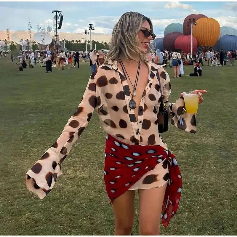 Sexy Leopard Print Women&