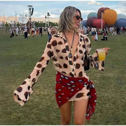 Sexy Leopard Print Women&