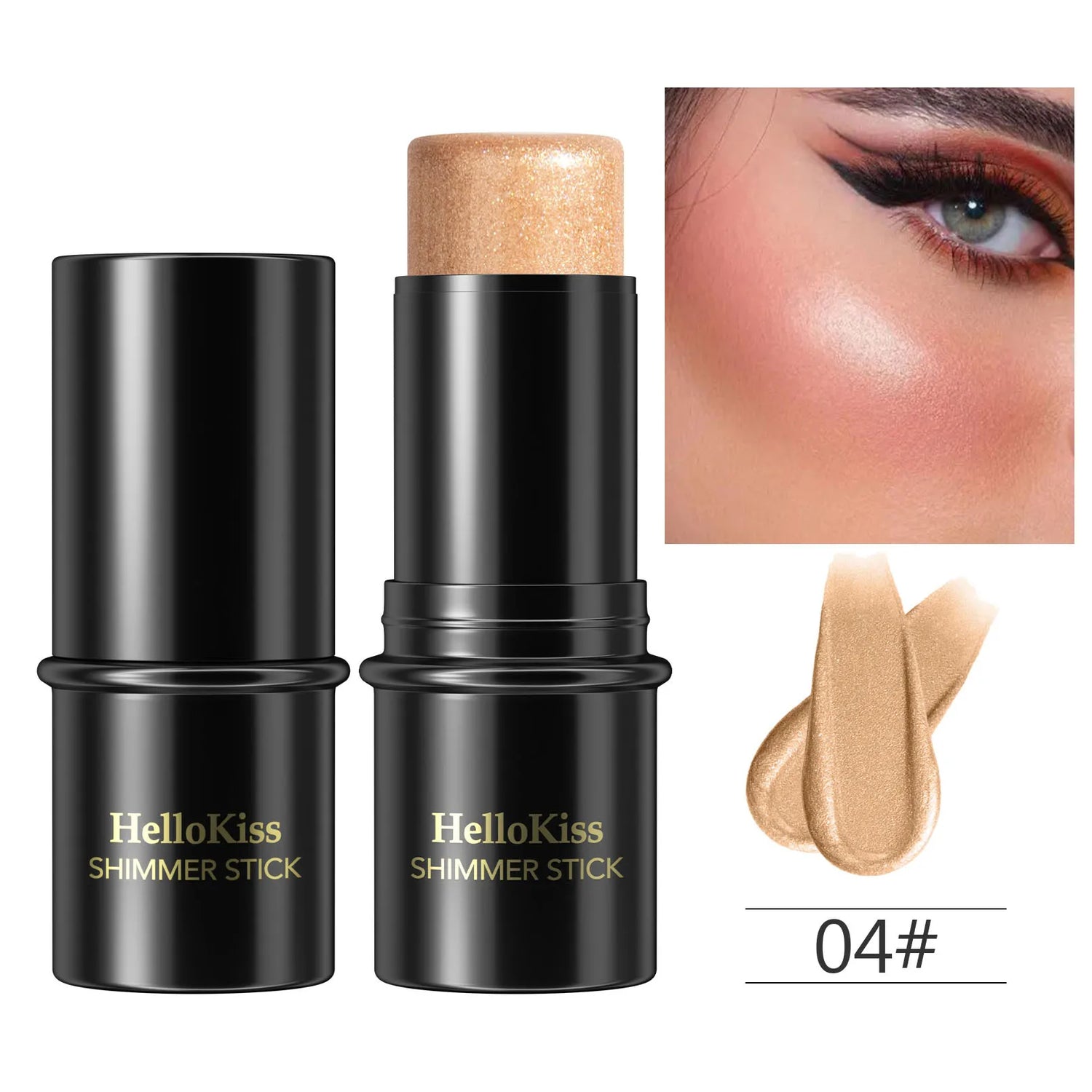 Highlighting&amp;Bronzer Stick Face Brightening Blusher Rouge Concealer Pen Long Lasting Corrector Nose Shadow Contouring Cosmetics