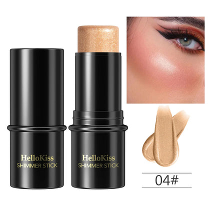 Highlighting&amp;Bronzer Stick Face Brightening Blusher Rouge Concealer Pen Long Lasting Corrector Nose Shadow Contouring Cosmetics