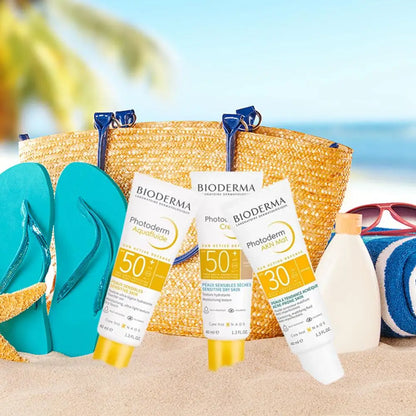 BIODERMA Whitening Sunscreen SPF90+ UV Protection Moisturizing Sunblock For Face Body Thighs Non-Greasy Fast-Absorbing
