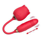 Silicone Sucking Thrusting Dildo Vibrator for Women Nipple Clit Stimulator Vibrating Egg Tongue Licking Clitoris Sucker Sex Toys SHOPEZRA L.L.C.