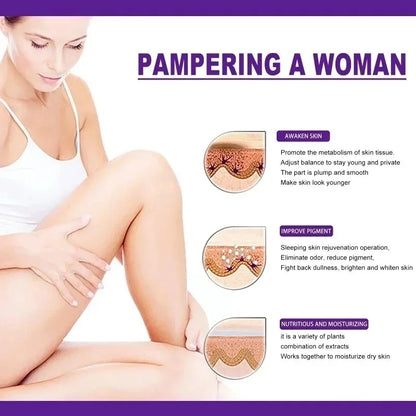 Whitening Cream Private Parts Underarm Bleaching Whiten Butt Knee Brighten Inner Thigh Intimate Parts Dark Remove Melanin