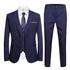 Suits Men Two Piece Suit Sets Turn Down Collar Full Sleeve Blazers Long Pants Slim Fit Ensemble Wedding Evening Spring 2026 SHOPEZRA L.L.C.