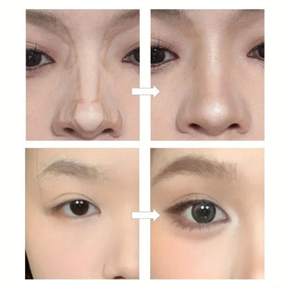 Highlighting &amp; Bronzer Stick: Long Lasting Corrector with Brush, Brightening Concealer Pen, Nose Shadow, and Contouring