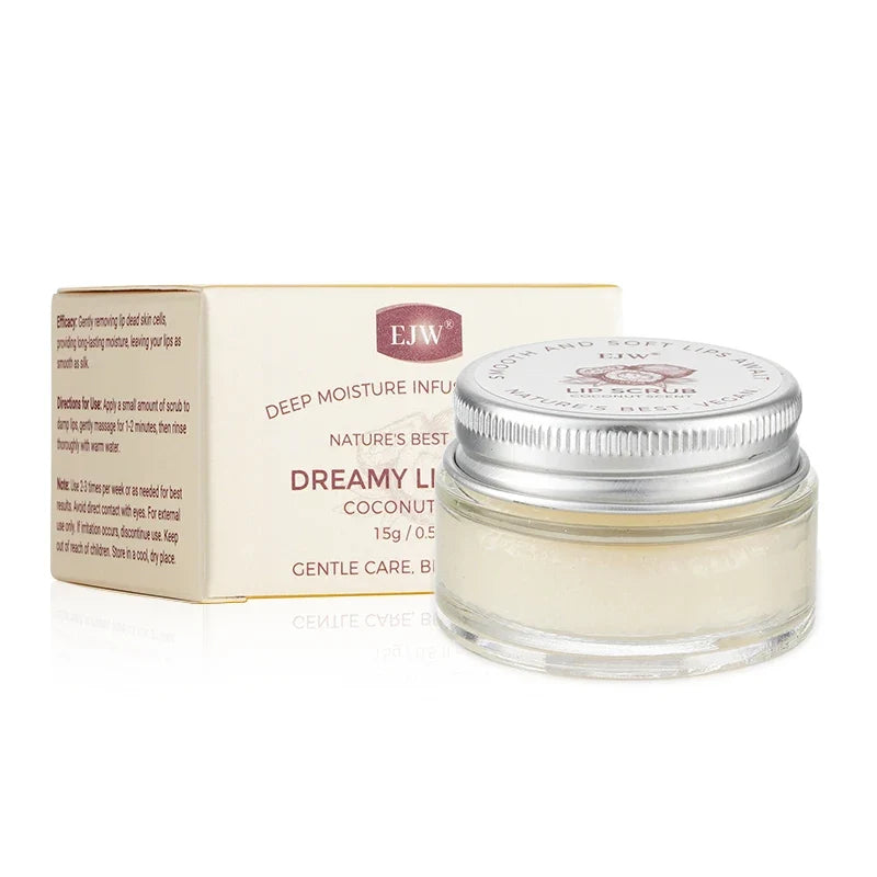 Strawberry Lip Scrub &amp; Repair, Exfoliator &amp; Moisturizer for Chapped, Dry and Flaky Lips,Sugar Lip Scrub Improve Dullness Remove.