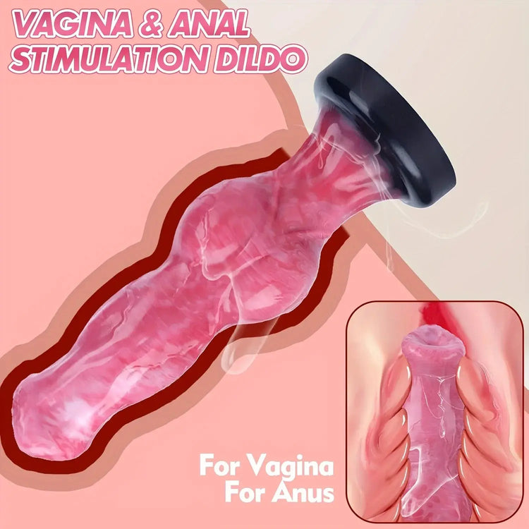 Dildo False anal plug animal dog suspension penis masturbation prostate G-spot stimulation massager anal plug sex toy 18+ SHOPEZRA L.L.C.
