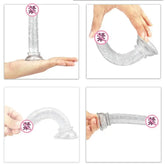 Female Masturbator Silicone Dildo with Suction Cup Realistic Dick Insertion G-Spot Orgasm Gay Anal Butt Plug BDSM Sex Toy SHOPEZRA L.L.C.