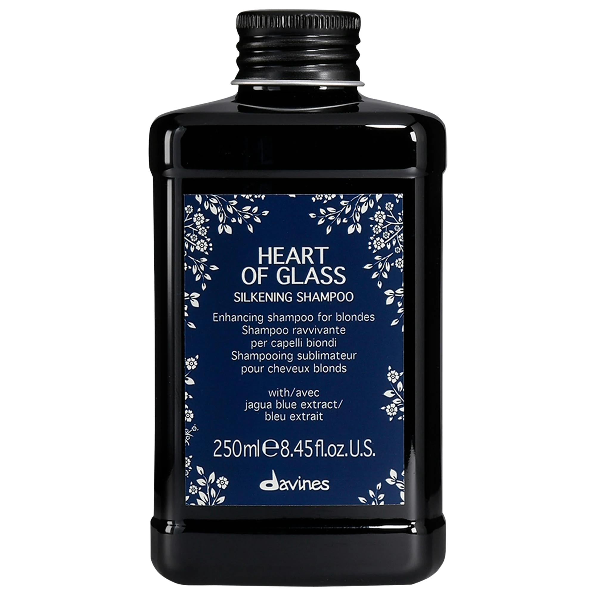 Heart of Glass Silkening Shampoo for Blondes - Anti-Brass, Vegan, Color-Safe - Brighten, Nourish &amp; Enhance Your Blonde Hair