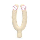 Double Ended Realistic Dildo Flexible Vibrating Dildos Double Sided Lesbian Anal Play G-spot Stimulator Sex Toys Masturbators SHOPEZRA L.L.C.