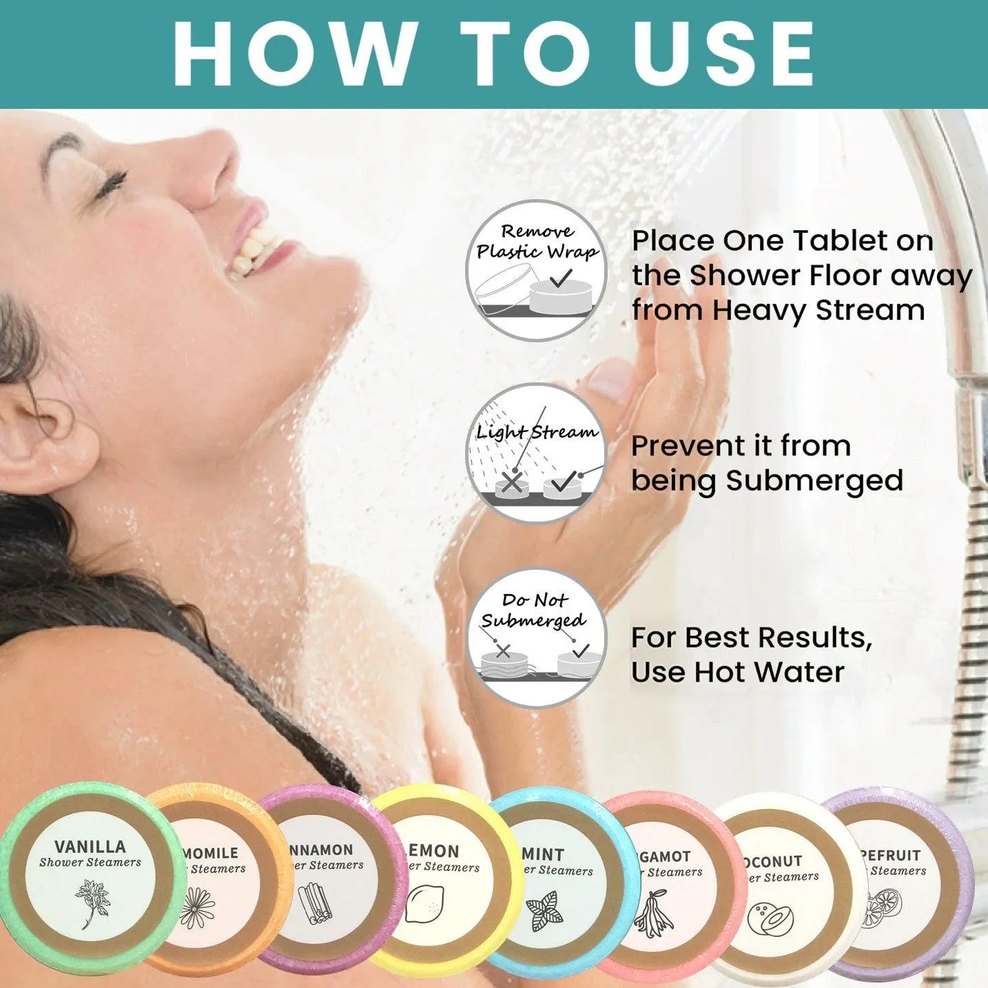 8Pcs Bath Salt Tablets Set, Natural Relaxing Spa Bath For Bathtub, Body Care Suitable For Women And Men, Home &amp; Hotel