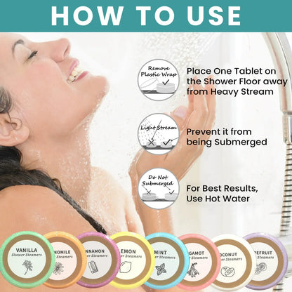 8Pcs Bath Salt Tablets Set, Natural Relaxing Spa Bath For Bathtub, Body Care Suitable For Women And Men, Home &amp; Hotel