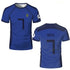 ISAGI 3D Print Sports Quick-dry Breathable Men T-Shirt Anime Cosplay Harajuku Football Team Training Parent-child Short Sleeve SHOPEZRA L.L.C.