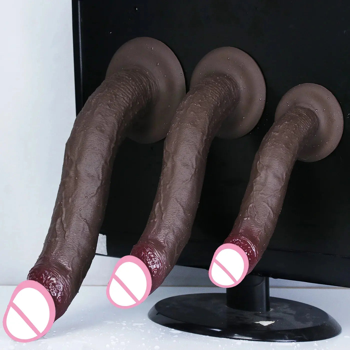 Simulation Soft Erotic Long Dildo Skin Feel Realistic Penis Silicone Suction Cup Vaginal Stimulatio Anal Sex Men Women Toys Dick SHOPEZRA L.L.C.