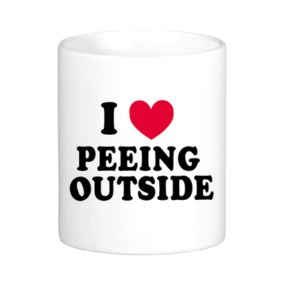 I Heart Peeing Outside