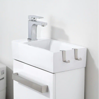 Home Decorators Collection Woodmoore 19 In. W x 10 In. D Vanity in Gloss White