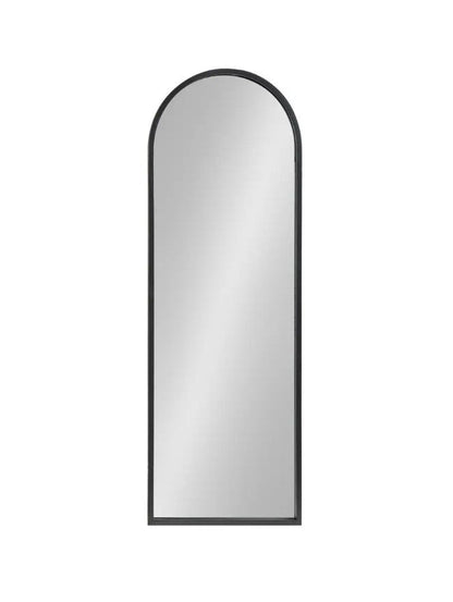 Kate and Laurel Valenti Framed Arch Mirror - 16x48 - Black