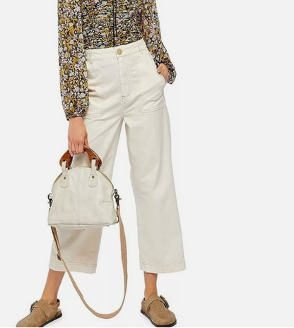 Free People Sunday Skies Straight Leg Pants by Free People, Size 2
