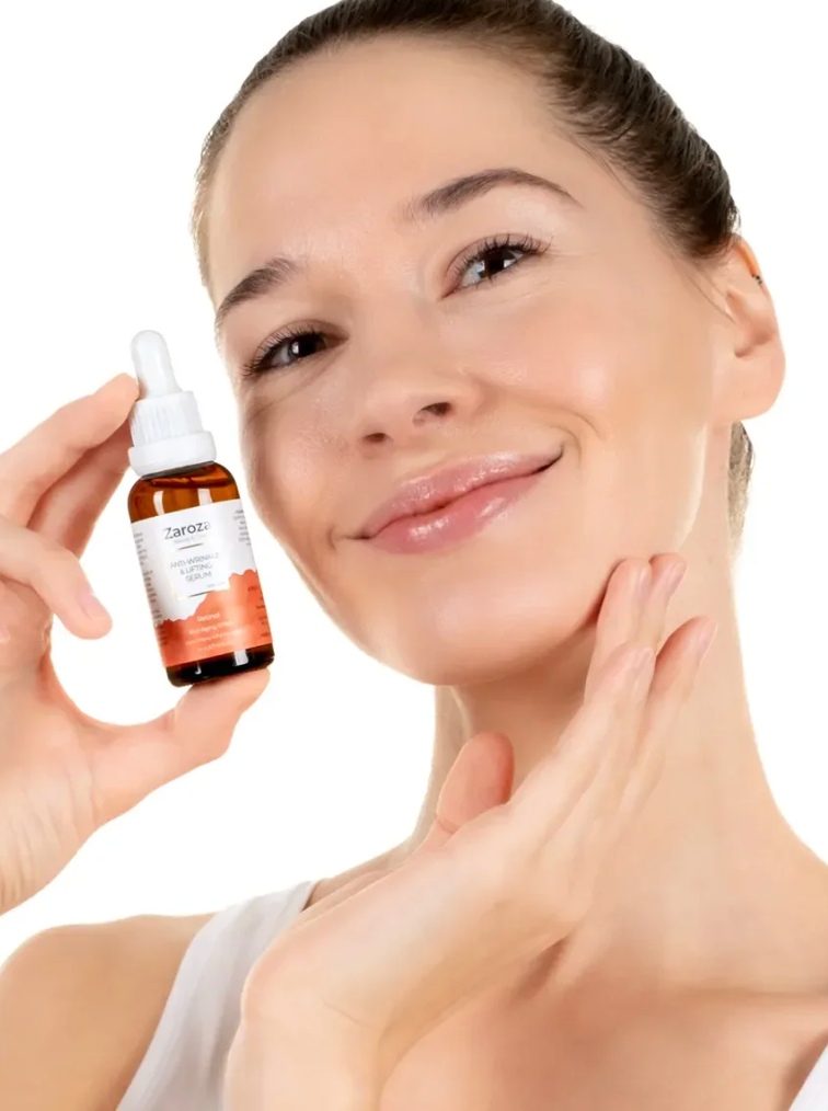 Zaroza Retinol Serum 30ml | Anti-Wrinkle, Lifting &amp; Brightening Care with Niacinamide &amp; D-Panthenol