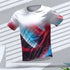 Geometric Graphic 3D Printed Sports T Shirts Summer Casual Running Table Tennis T-shirts Trendy Streetwear Mens Tees Fashion SHOPEZRA L.L.C.