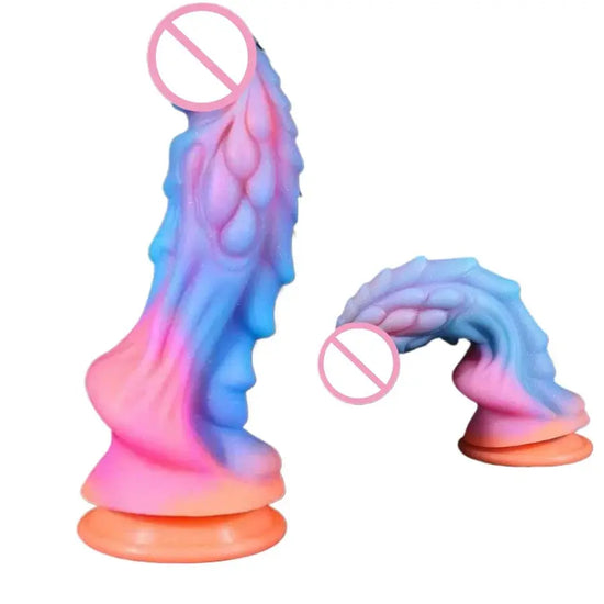 Realistic Soft Horse Dildo for Women Silicone with Strong Suction Cup Play Masturbator G Spot Masturbation Dick Adult Sex Toys SHOPEZRA L.L.C.