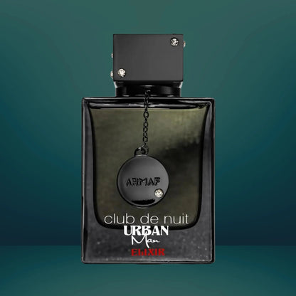 Armaf Club De Nuit Urban Man Elixir EDP 3.6oz – Bold Woody Amber Cologne, Gift for Halloween, Thanksgiving &amp; Christmas