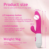 Realistic Dildo Rabbit Vibrator for Women G Spot Clitoral Stimulator  10 Mode Female Masturbator Adult Sex Toys Sexual Wellness SHOPEZRA L.L.C.