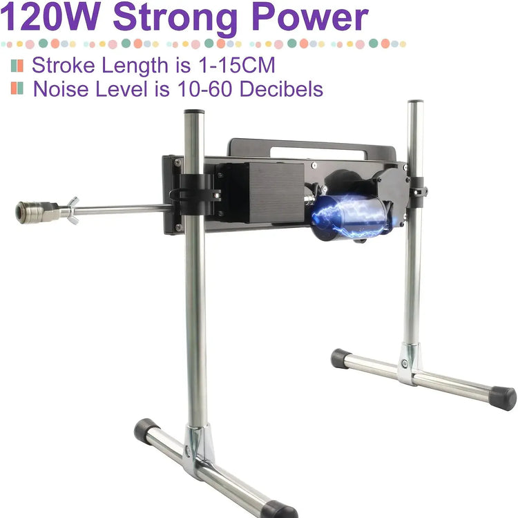 Dildo-120W Automatic Dildo Machine 3-15cm Super Silent Masturbation Dildo Sex Machine Adult Couple Sex Toy Female Male Sex Toy SHOPEZRA L.L.C.