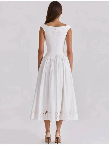 Trendy Minimalist Dress Romantic Stylish Vintage Dresses Women Bridesmaid Party Modest Street Summer Outfits by Dropshipman