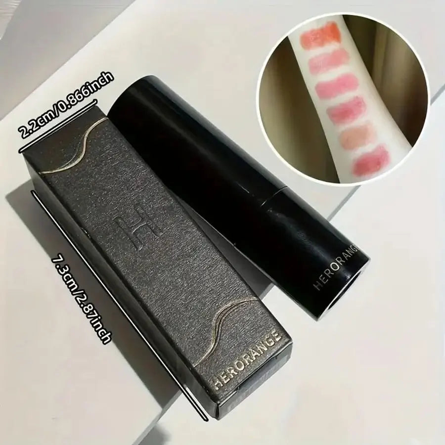 Lipstick red brown lipstick waterproof moisturizing mirror lipstick lip gloss natural long-lasting makeup Valentine&