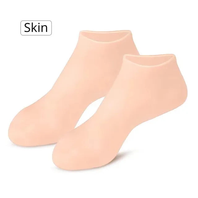 Silicone Exfoliating Socks &amp; Gloves Anti Slip Foot &amp; Hand Spa Mask Hands Peeling Gloves Prevents Dryness Feet/Hand Care Tools