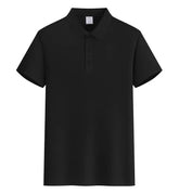 EU Size POLO Customized LOGO Polo Shirt Men Summer Men&