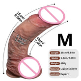 Big Glans Realistic Cock Thick Dildo Soft Silicone Penis Anal Dildos Dick Sex Toys for Women Men Masturbator Sex Shop SHOPEZRA L.L.C.