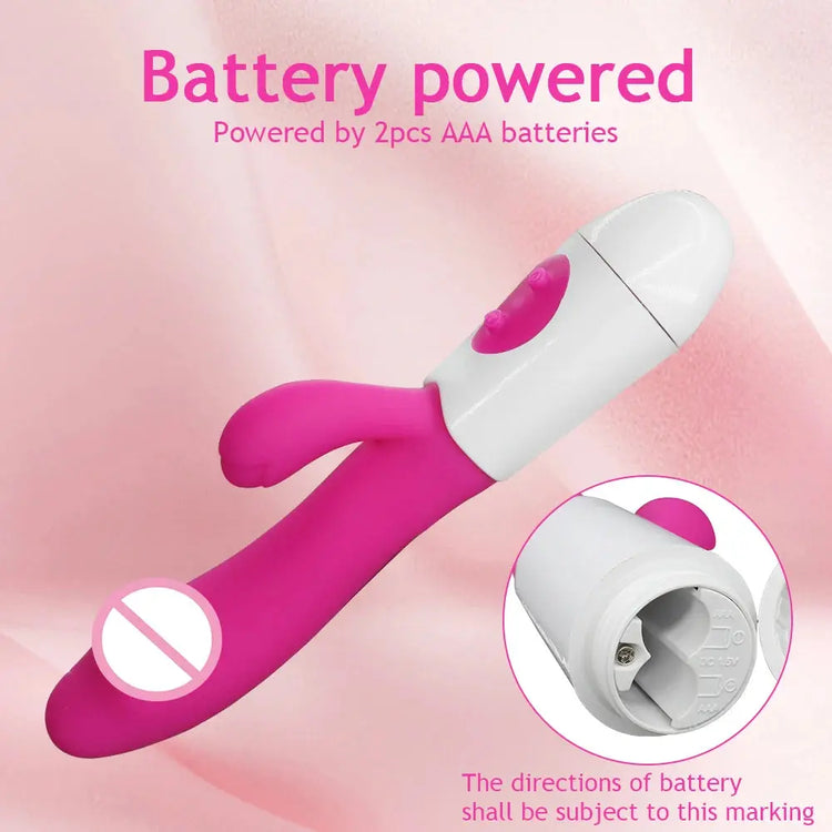 Realistic Dildo Rabbit Vibrator for Women G Spot Clitoral Stimulator  10 Mode Female Masturbator Adult Sex Toys Sexual Wellness SHOPEZRA L.L.C.