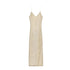 Rhinestone Shining Sexy Evening Dress Women Sleeveless Backless Slim Party Pleated Gown Female Dresses Street Vacation Lady Robe SHOPEZRA L.L.C.