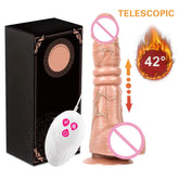Telescopic Rotation Realistic Remote Control Dildo Vibrator Adult Sex Toys for Woman Big Penis Dick Vagina Female Masturbation SHOPEZRA L.L.C.