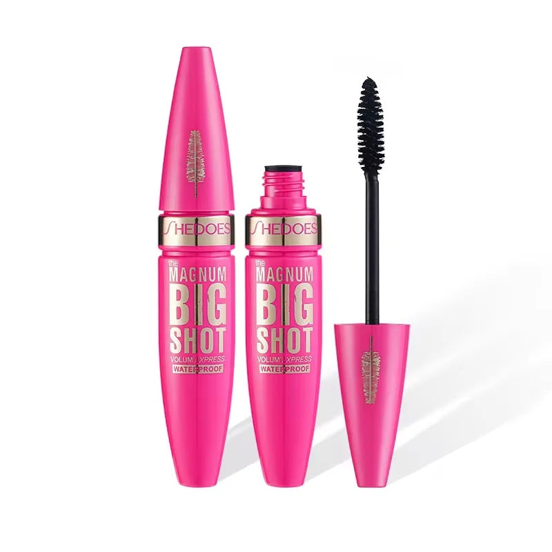 4D Black Mascara - Long-Lasting, Volumizing &amp; Curling for All Skin Types - Perfect Valentine&