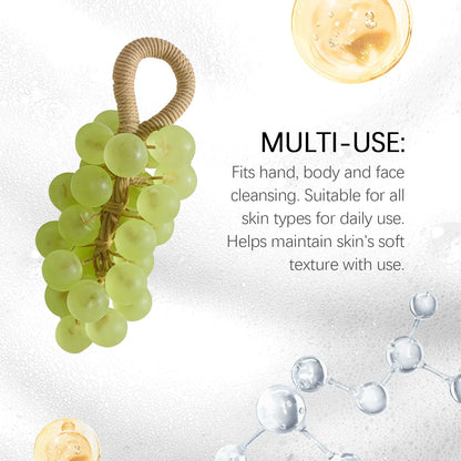 Grape Hand Soap Deep Clean Remove Dirt Hydrating Nourish Soften Hand Skin Repair Dryness Smooth Texture Delicate Handmade Soaps
