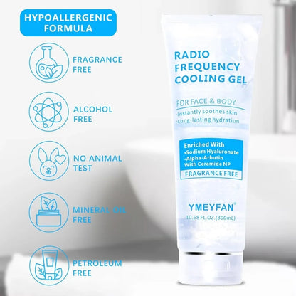Conductive Gel for Face Microcurrent Radio Frequency Gel for RF Facial Machine Use for Face Care Skin Soothing and Hydrating