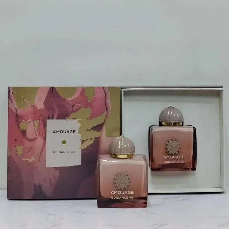 AMOUAGE Guidance 46 Interlude Lilac Love 100ml Unisex Eau De Parfum Woody Oriental Luxury Arabic Perfume Long Lasting Scent