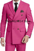 Suits for Men Slim Fit 2 Piece, Mens Double Breasted Suit Tuxedo for Men Wedding Business Prom Formal Suits SHOPEZRA L.L.C.
