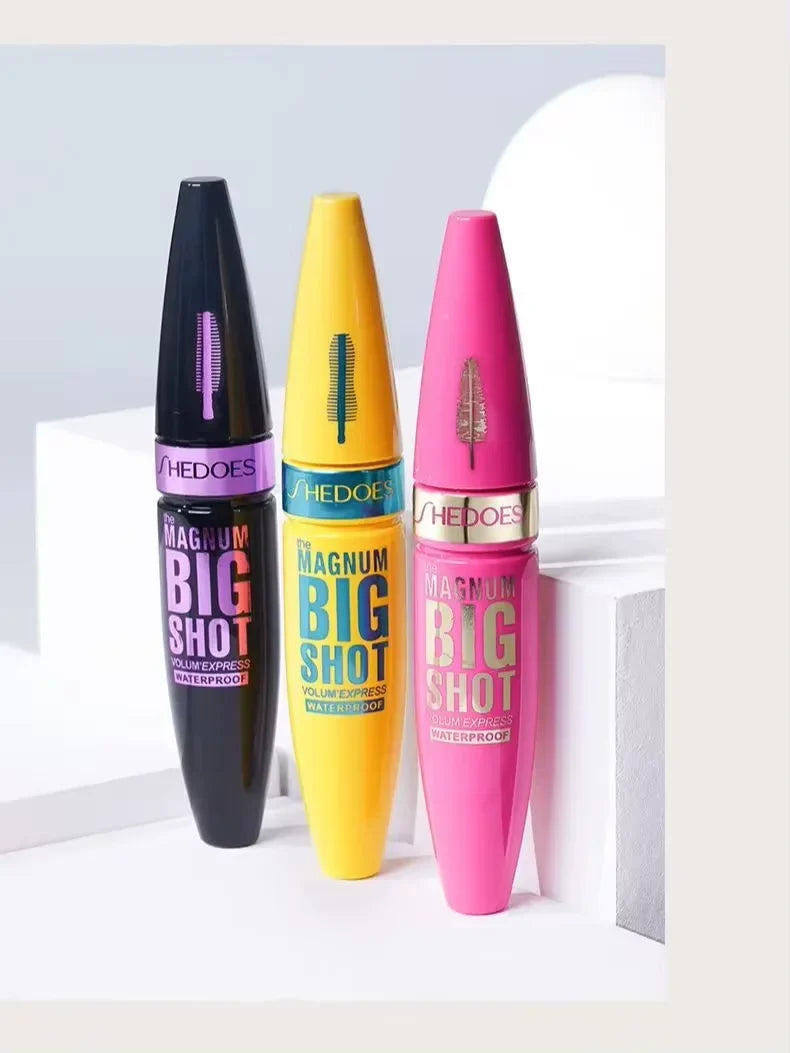 4D Black Mascara - Long-Lasting, Volumizing &amp; Curling for All Skin Types - Perfect Valentine&