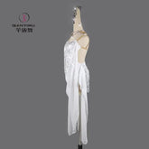 Dress For Dancing Sports Costume Women Latin Practice Dancewear Party Skirt Line Suit Competition Girl Stage Clothes Female Prom SHOPEZRA L.L.C.