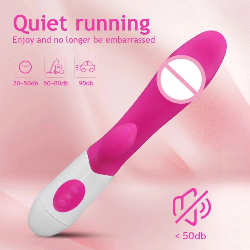 Realistic Dildo Rabbit Vibrator for Women G Spot Clitoral Stimulator  10 Mode Female Masturbator Adult Sex Toys Sexual Wellness SHOPEZRA L.L.C.